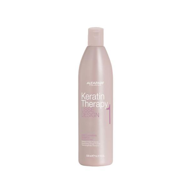 alfaparf-shampoo-deep-cleansing-keratin-therapy-lisse-design-500ml Alfaparf Shampoo Deep Cleansing Keratin Therapy Lisse Design 500ML