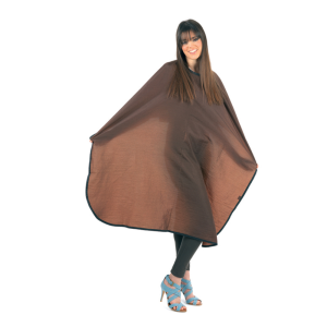 Mantella taglio nylon silk cafè