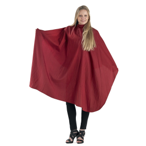 Moro mantella taglio nylon silk bordeaux