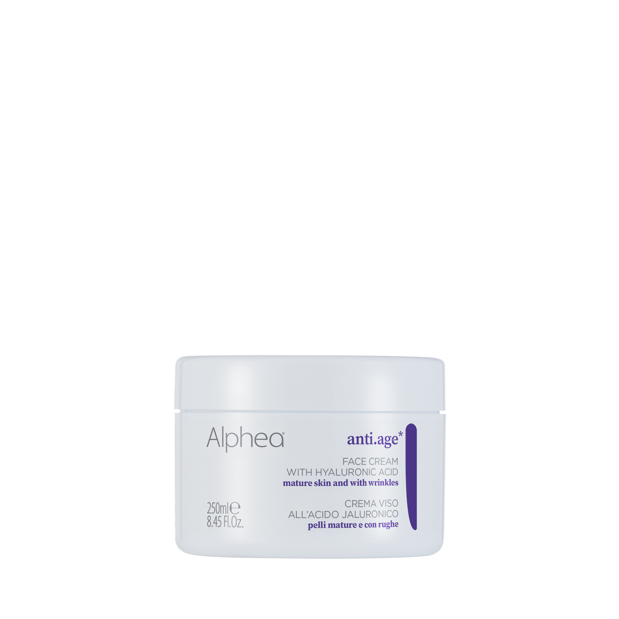 Alphea Antiage Crema Viso All'acido Ialuronico 250ML
