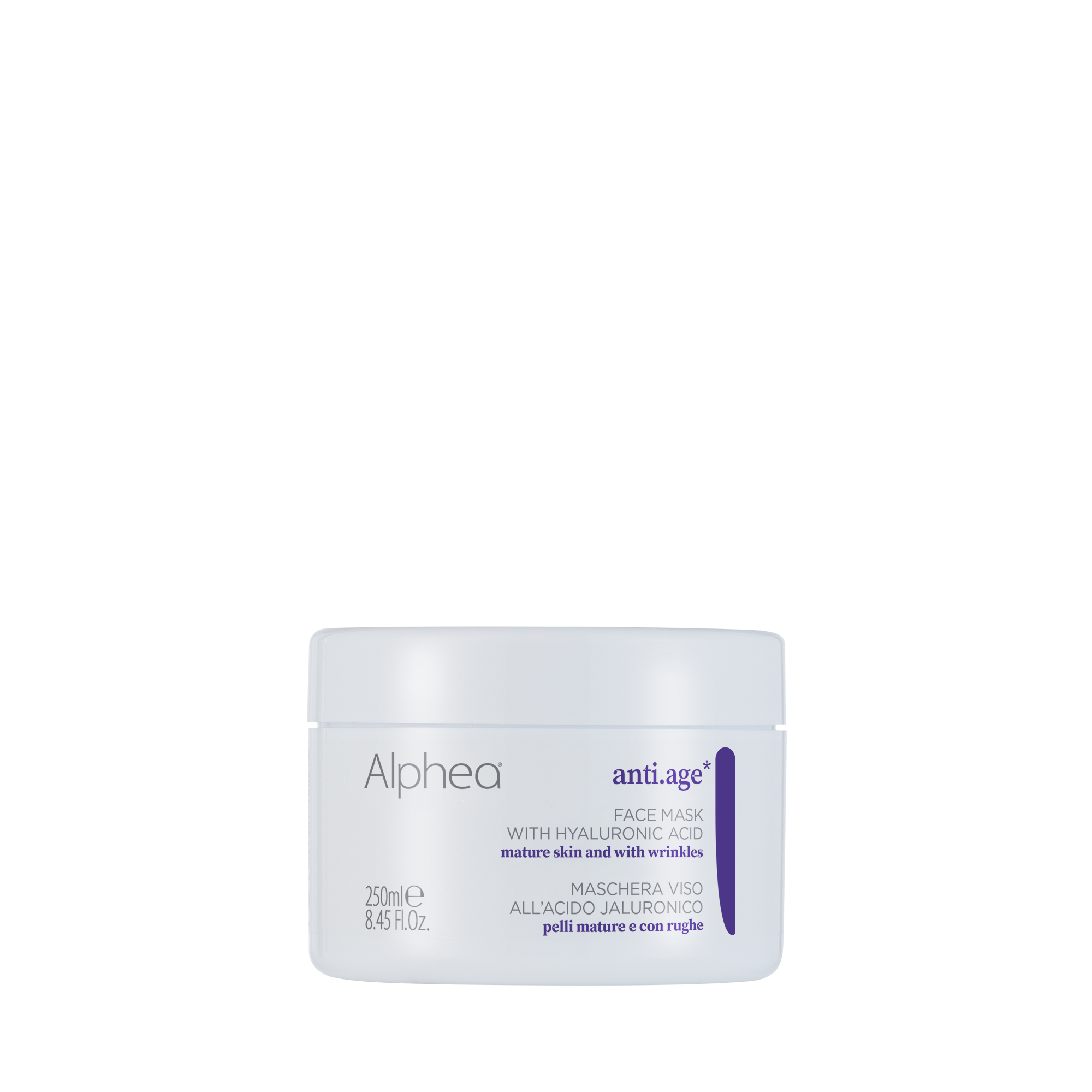Alphea Antiage Maschera Viso All'acido Ialuronico 250ML