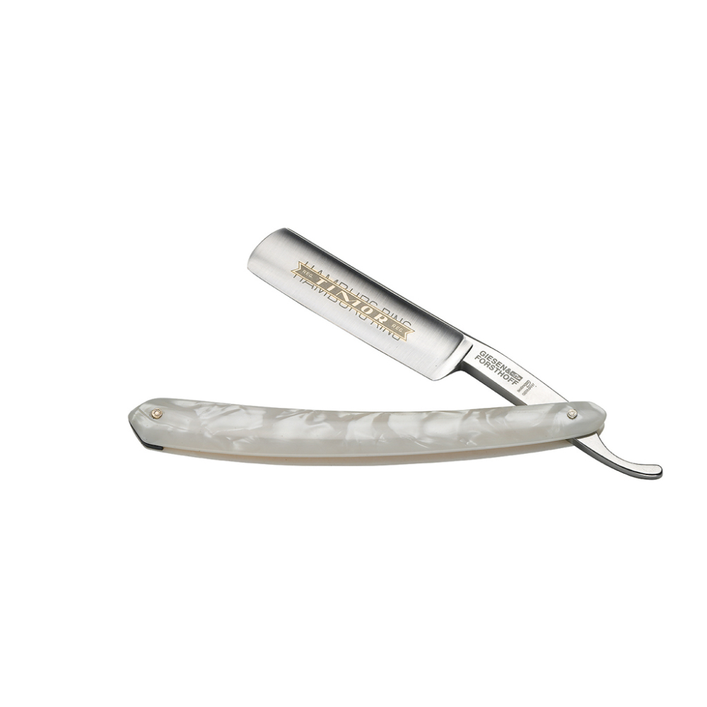 Timor Rasoio A Mano Libera 6/8 Manico Madreperla