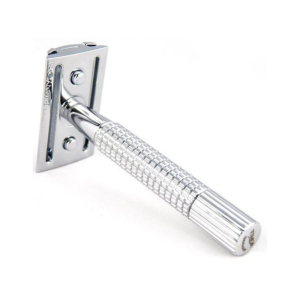 Rasoio svitabile doppia lama cromato