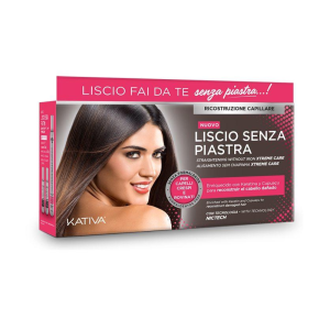 Liscio senza piastra ricostruzione capillare kit 3pz