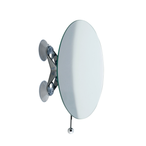 Specchio con ventose ø 185 mm