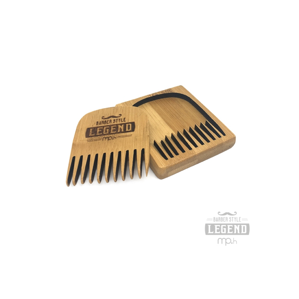 Mp Hair Pettine Barba Legno Pocket