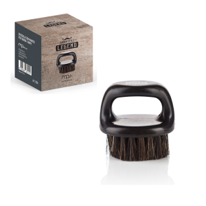 Spazzola barba con manico setole cinghiale