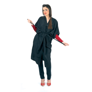 Kimono nylon soft nero 1 pz