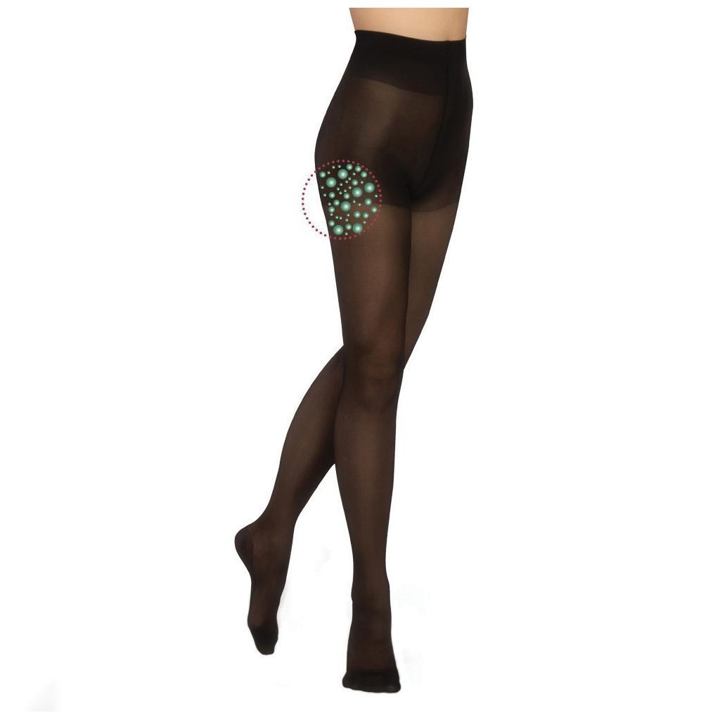 Body&Co Collant A Compressione Graduata Alla Caffeina Nero 3^