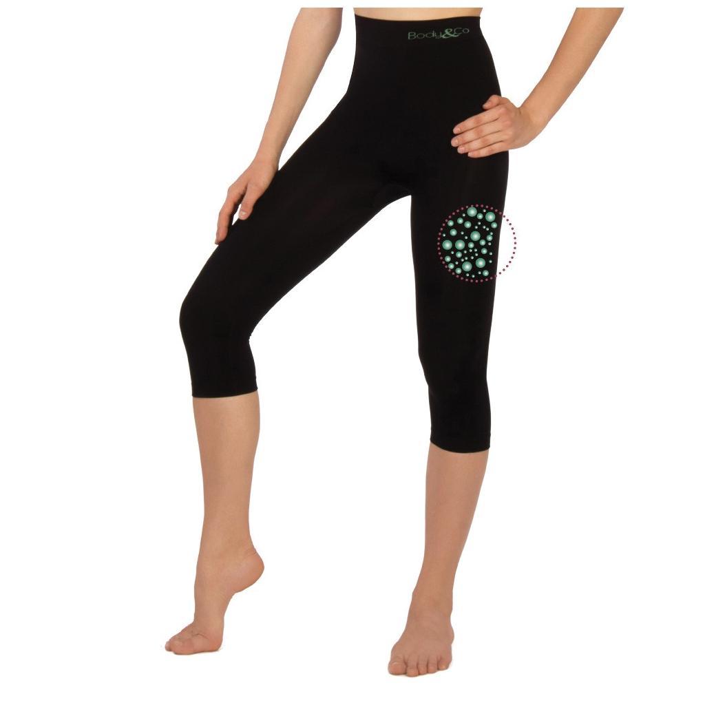 body&co-pinocchietto-sportivo-microcapsule-nero-m/l Body&Co Pinocchietto Sportivo Microcapsule Nero M/L