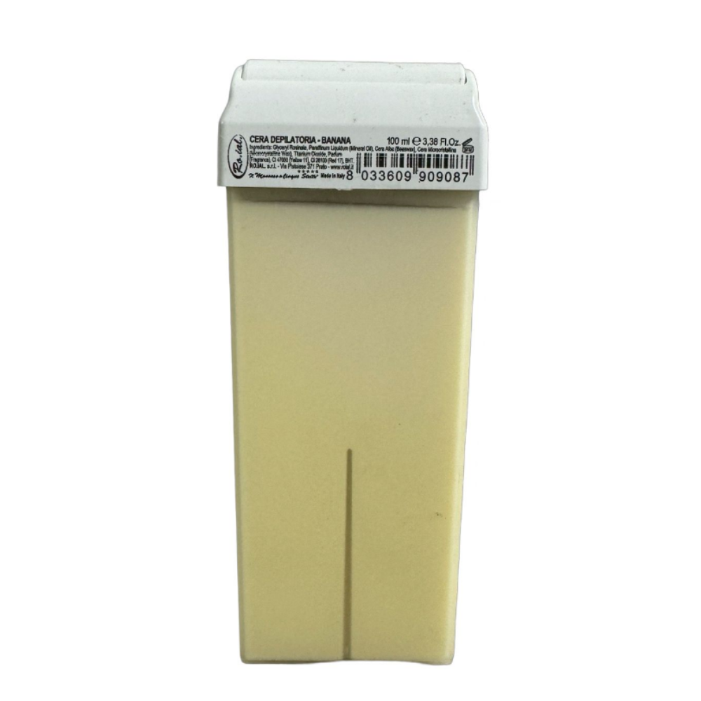 Roial Cera Rullo Depilatoria Liposolubile 100ML Banana