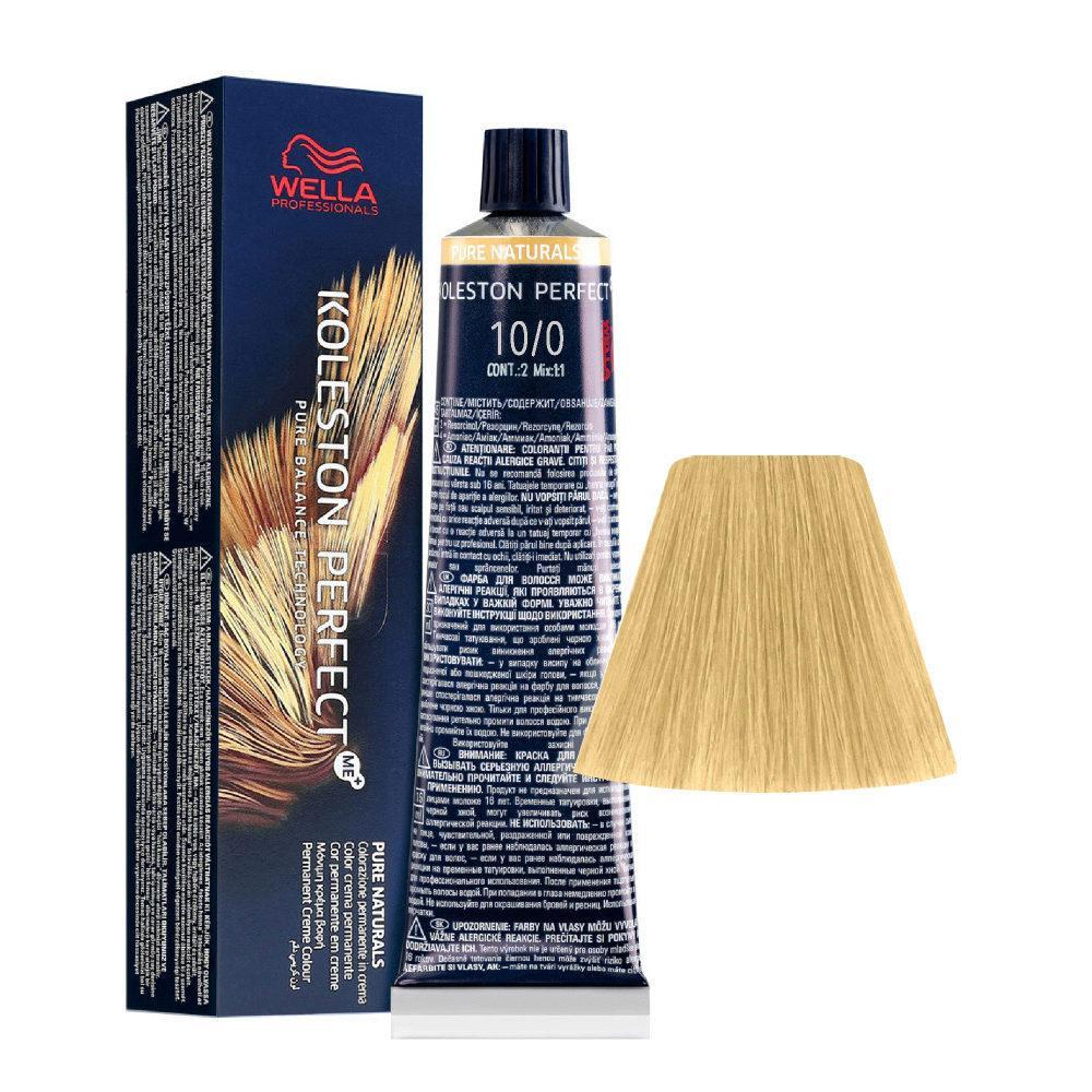 Wella Tinta Koleston Perfect Me 60ML 10/0 Biondo Platino Intenso 