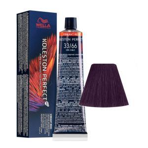 Tinta koleston perfect me 60ml 33/66 castano scuro intenso violetto intenso