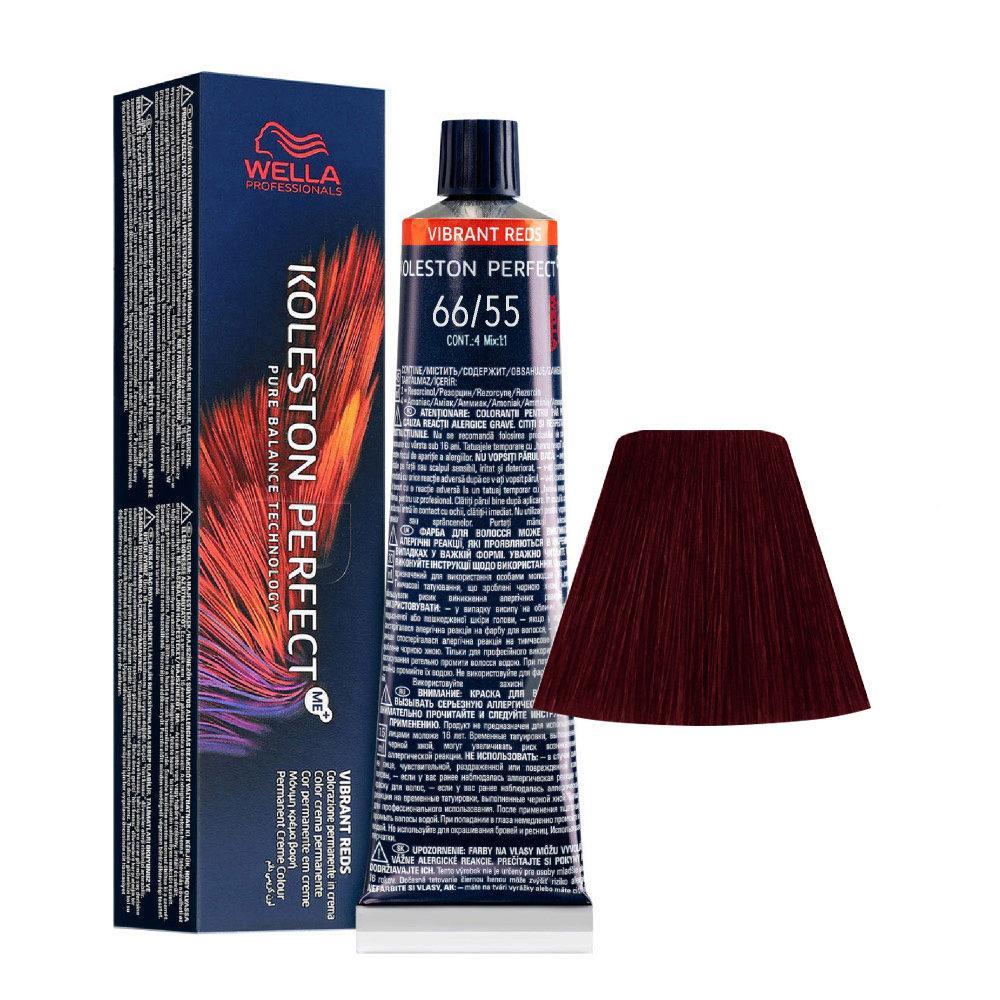 Wella Tinta Koleston Perfect Me 60ML 66/55 Biondo Scuro Intenso Mogano Intenso