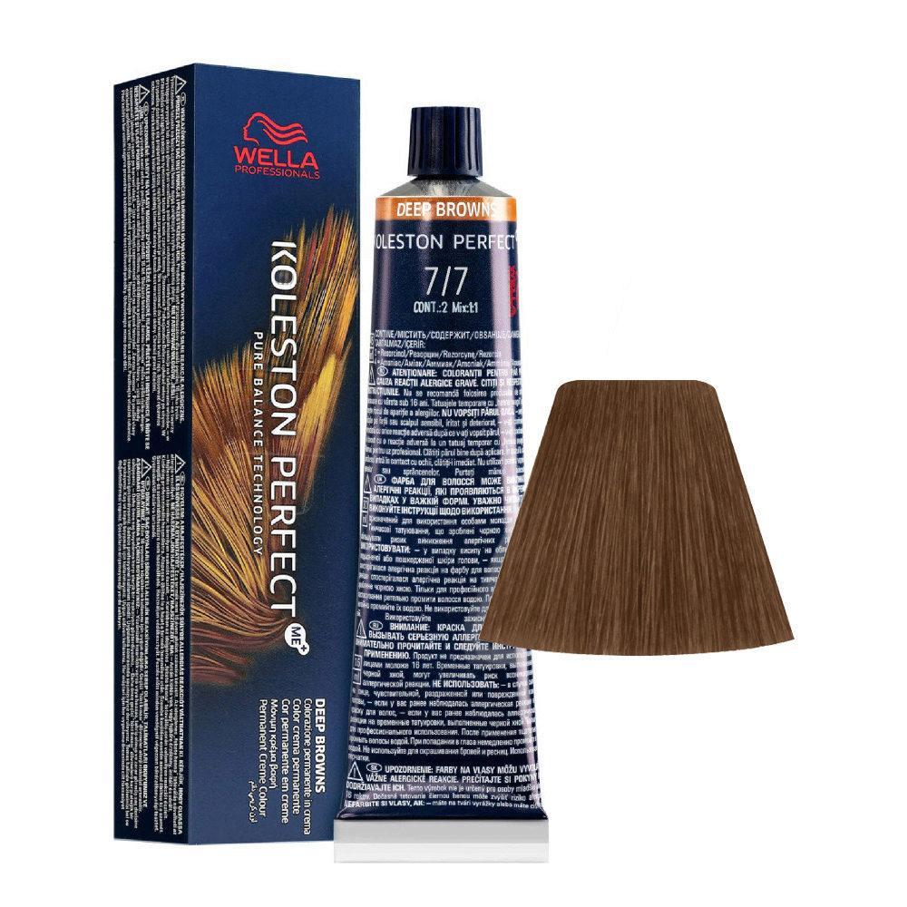 Wella Tinta Koleston Perfect Me 60ML 7/7 Biondo Medio Sabbia