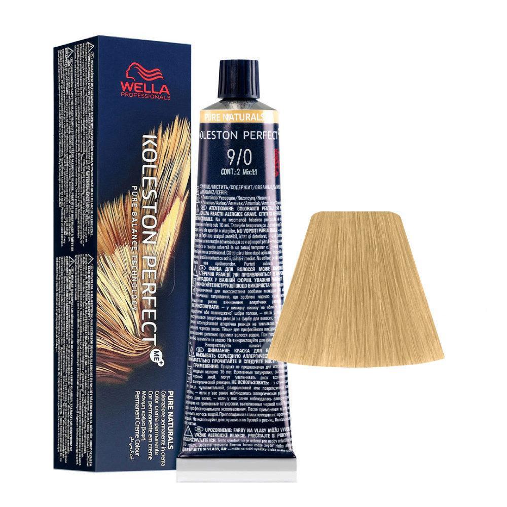 Wella Tinta Koleston Perfect Me 60ML 9/0 Biondo Chiarissimo Intenso