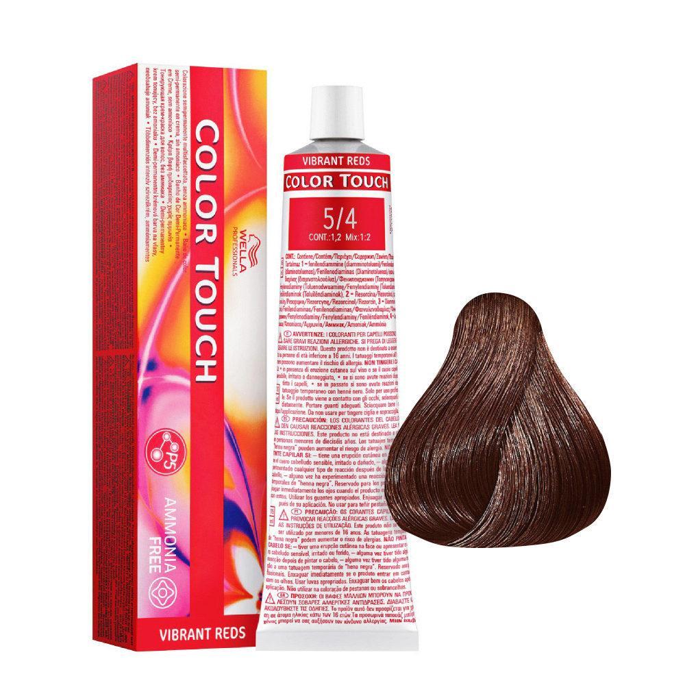 Wella Color Touch Tono Su Tono 60ML 5/4 Castano Chiaro Ramato