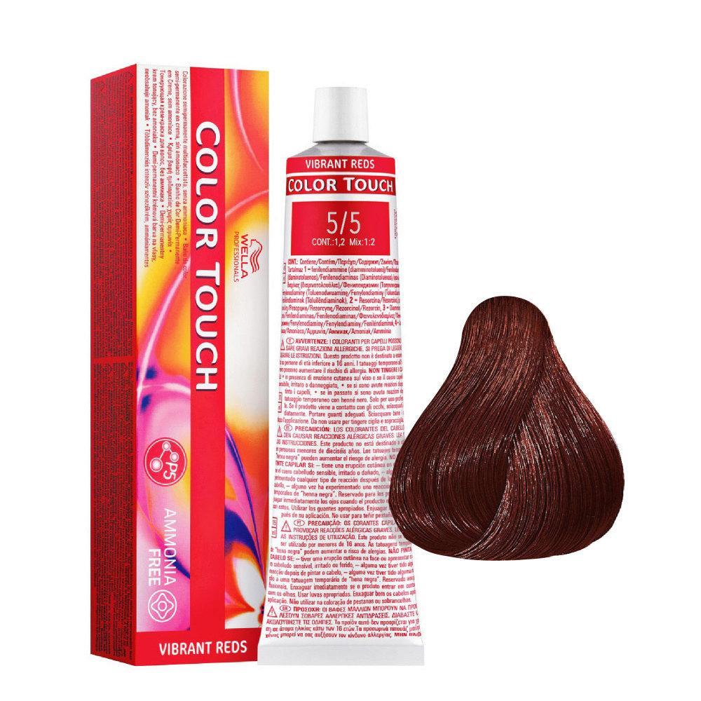 Wella Color Touch Tono Su Tono 60ML 5/5 Castano Chiaro Mogano