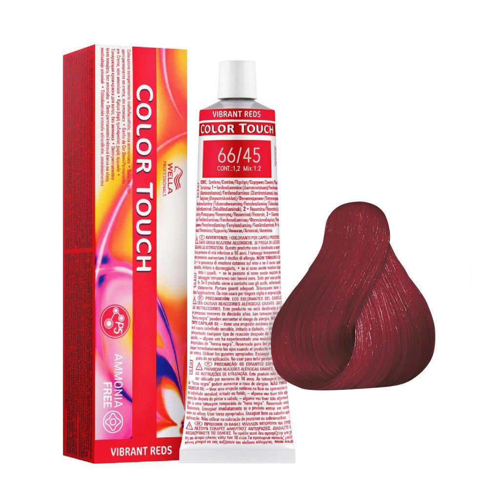wella-color-touch-tono-su-tono-60ml-66/45-biondo-scuro-intenso-rame-mogano Wella Color Touch Tono Su Tono 60ML 66/45 Biondo Scuro Intenso Rame Mogano