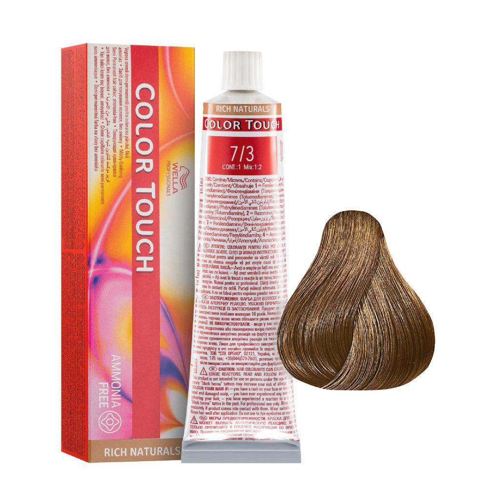 Wella Color Touch Tono Su Tono 60ML 7/3 Biondo Medio Dorato