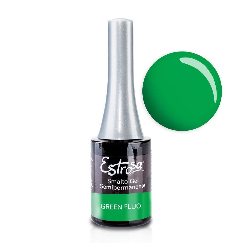 Estrosa Smalto Gel Semipermanente 14ML Green Fluo