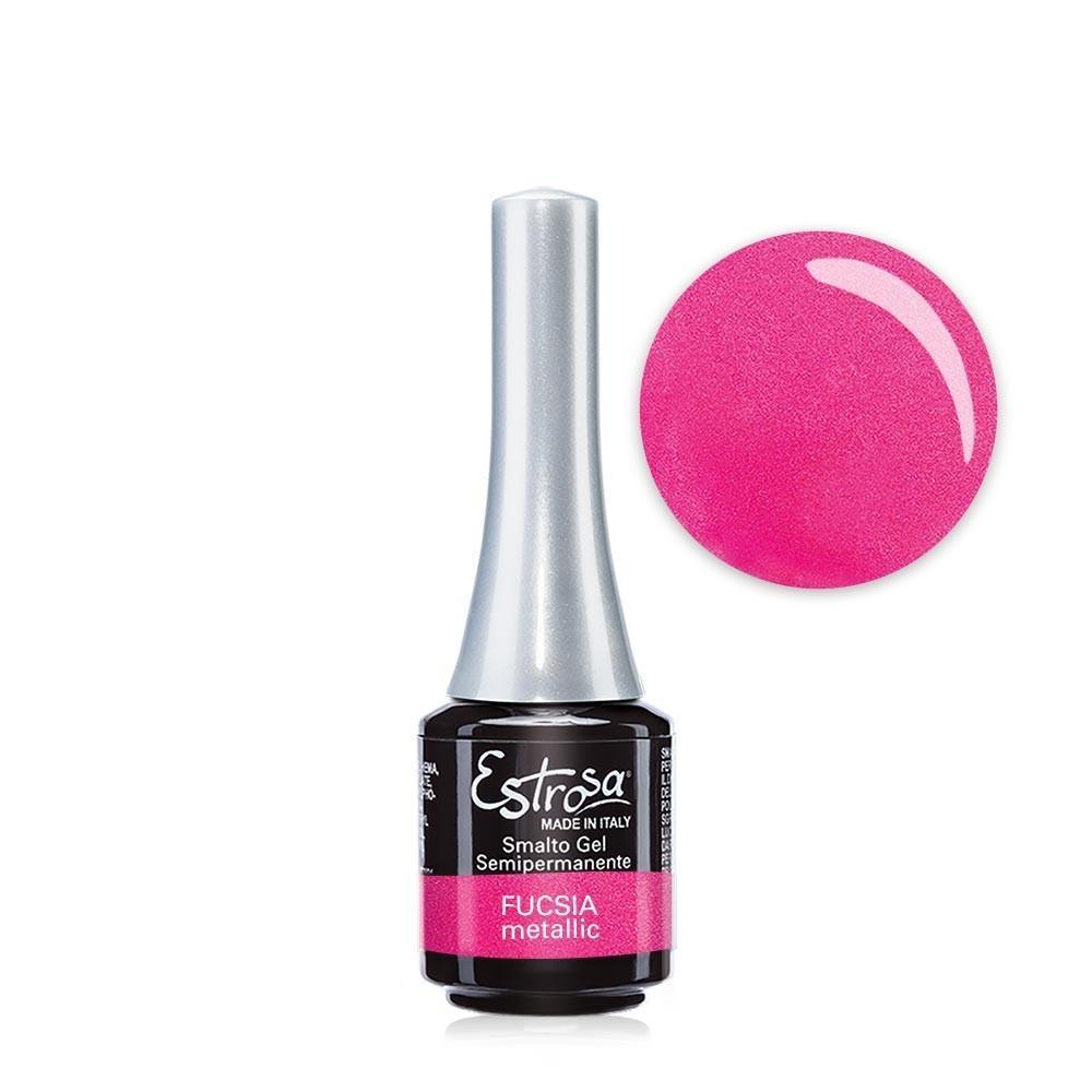Estrosa Smalto Gel Semipermanente Mini 7ML Fucsia 