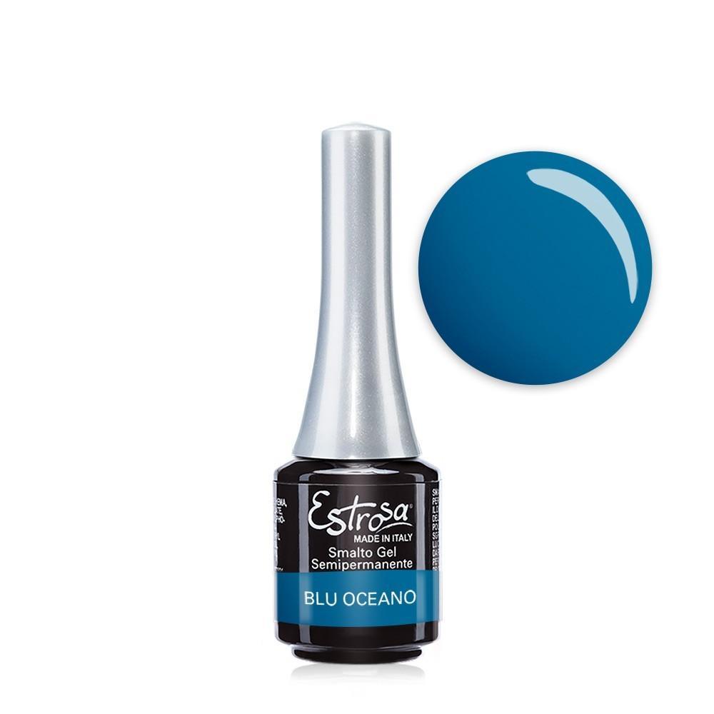 Estrosa Smalto Gel Semipermanente Mini 7ML Blu Oceano