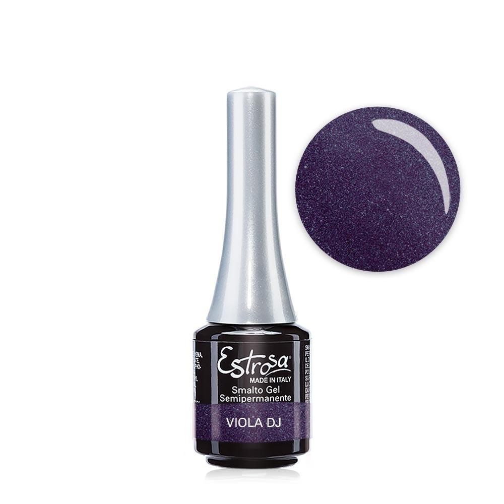 Estrosa Smalto Gel Semipermanente Mini 7ML Viola Dj