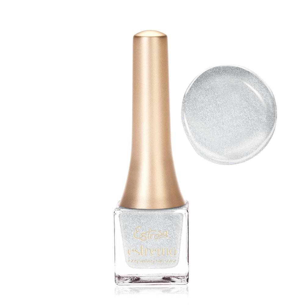 Estrosa Estremo Smalto Lunga Durata Pure Silver Glitter 6ML