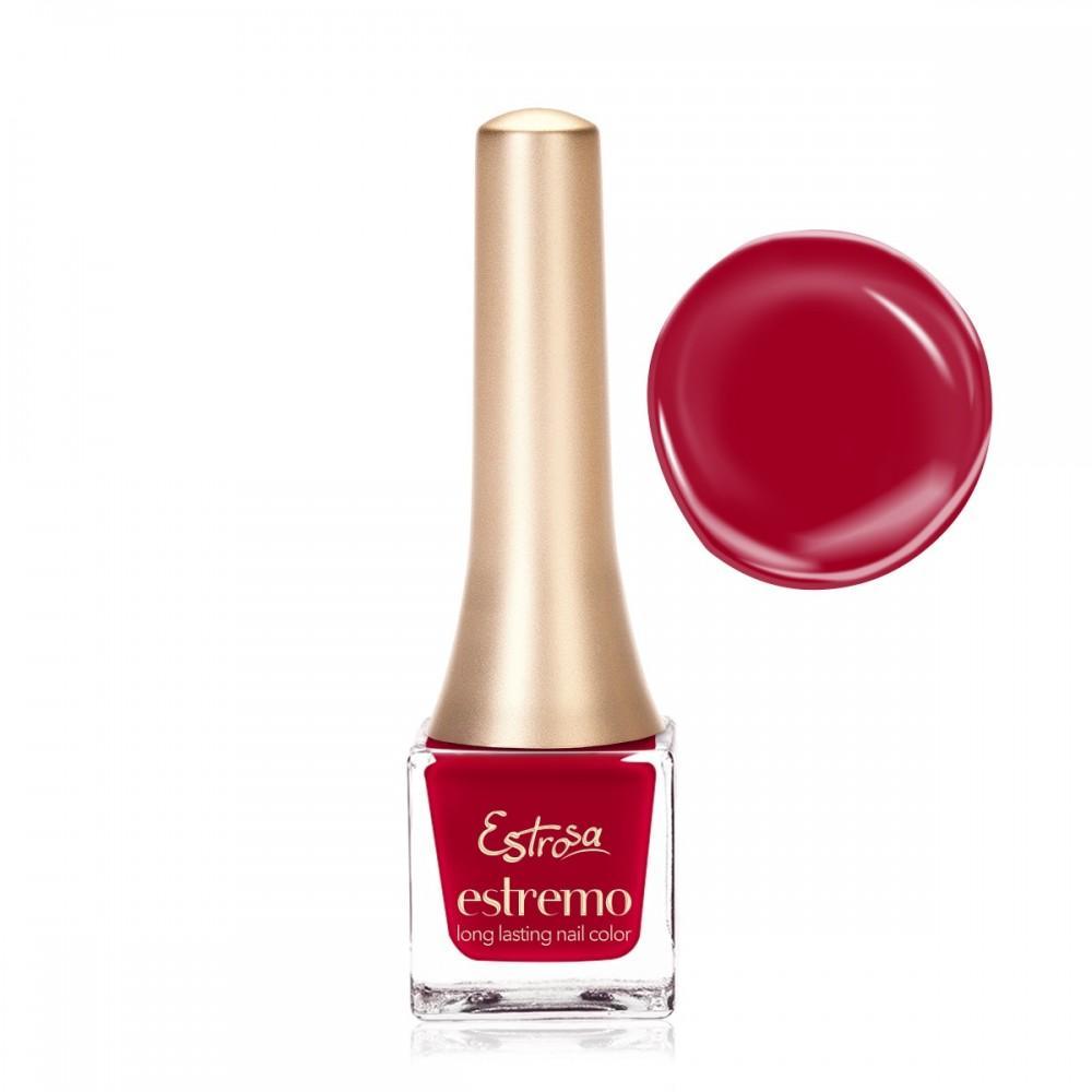 estrosa-estremo-smalto-lunga-durata-rosso-ribes-6ml- Estrosa Estremo Smalto Lunga Durata Rosso Ribes 6ML