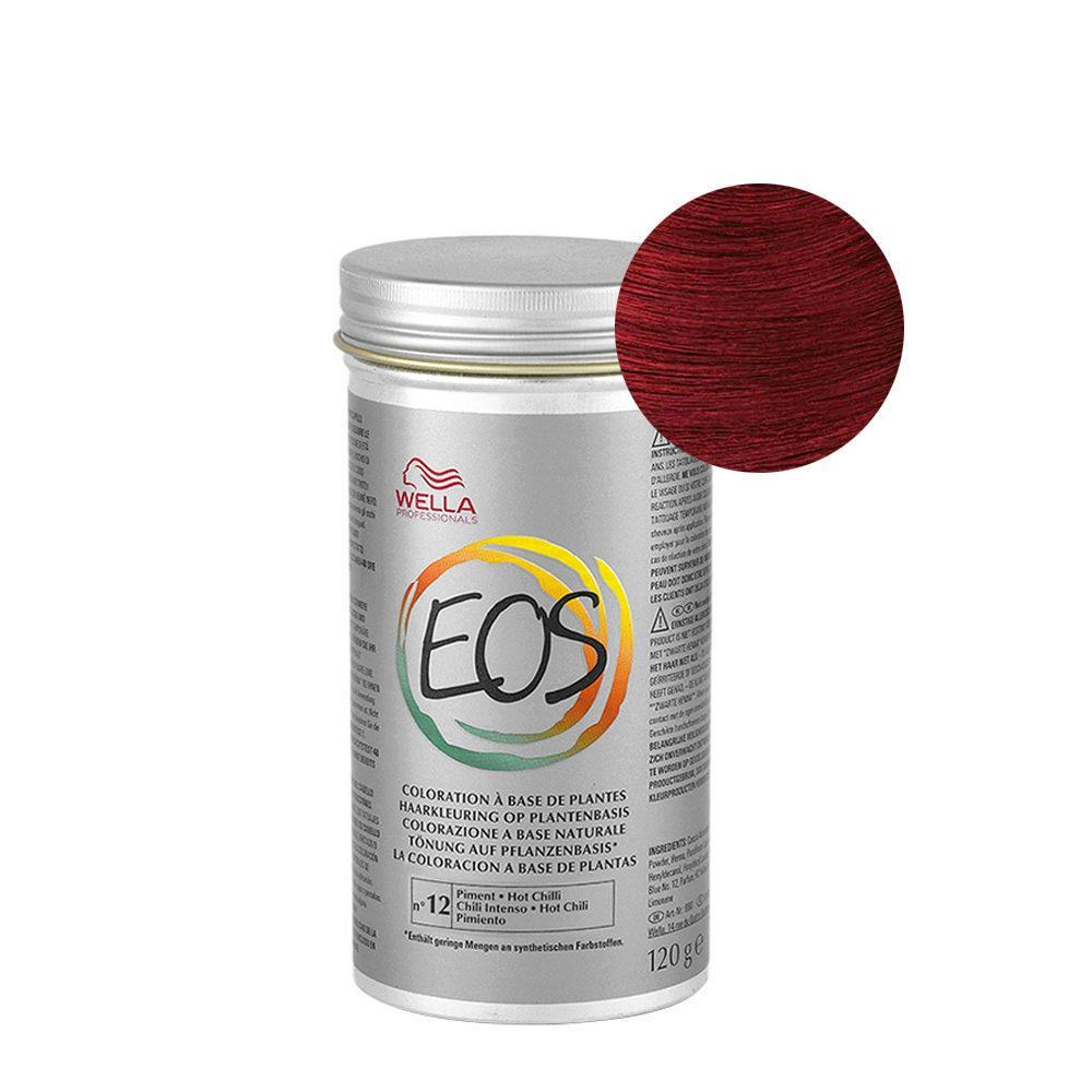 Wella Eos Colorazione A Base Naturale 120GR 12/0 Chili Intenso
