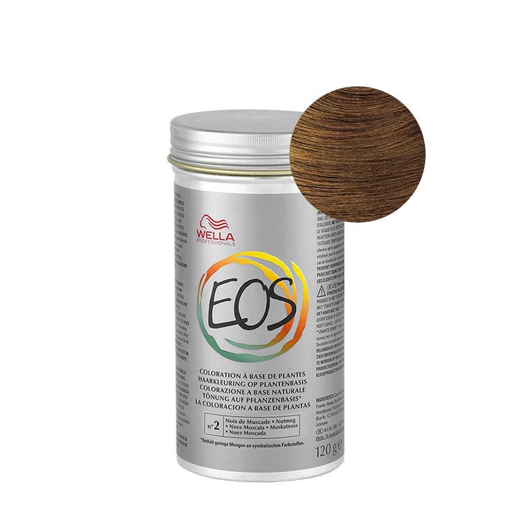Wella Eos Colorazione A Base Naturale 120GR 2/0 Noce Moscata