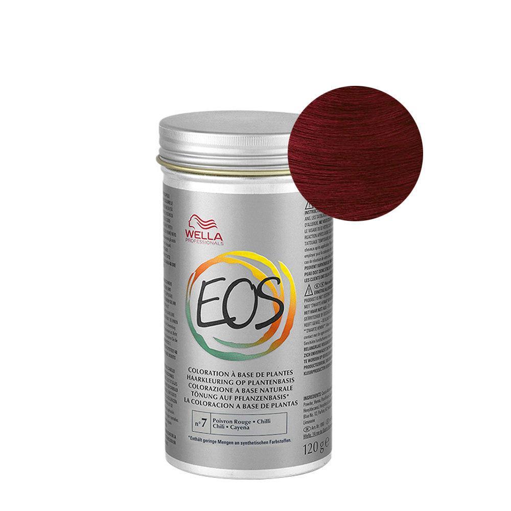 Wella Eos Colorazione A Base Naturale 120GR 7/0 Chili