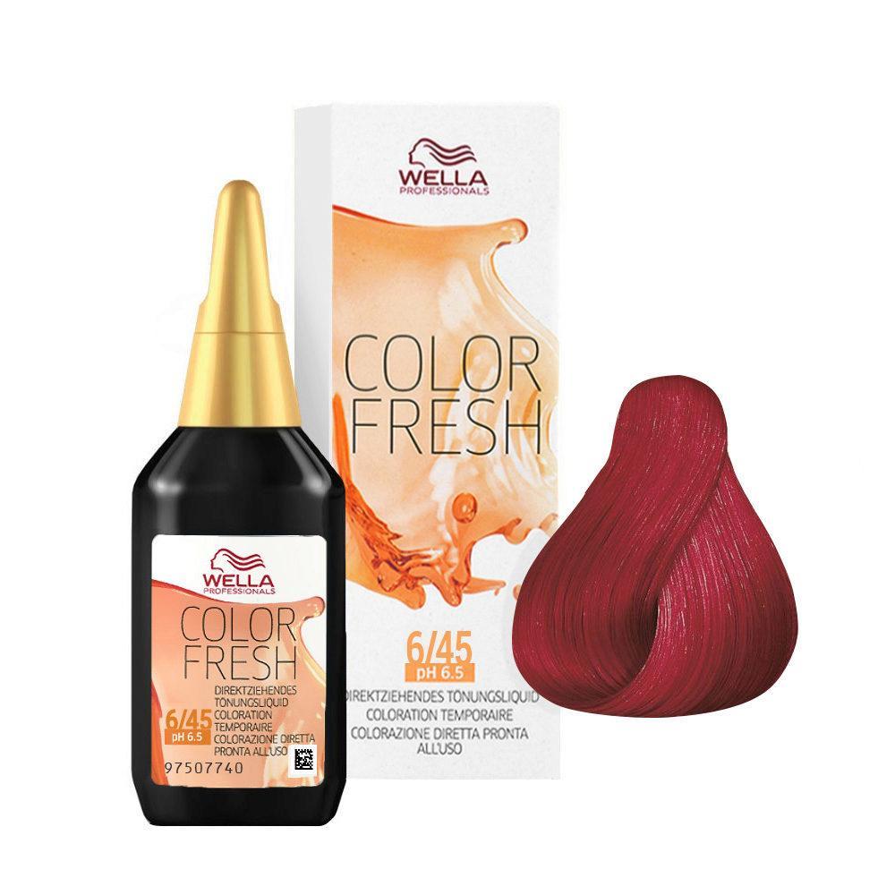 wella-color-fresh-tono-su-tono-diretto-75ml-6/45-biondo-scuro-rame-mogano Wella Color Fresh Tono Su Tono Diretto 75ML 6/45 Biondo Scuro Rame Mogano