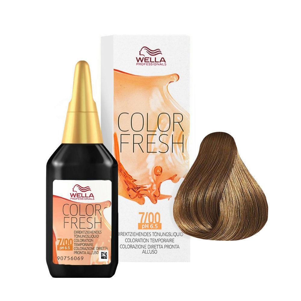 Wella Color Fresh Tono Su Tono Diretto 75ML 7/00 Biondo Medio Naturale