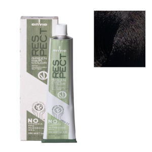 Tinta in crema senza ammoniaca respect green 100ml 4.31 castano tabacco