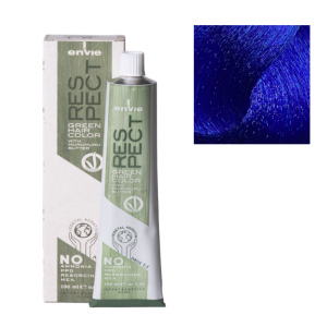 Tinta in crema senza ammoniaca respect green 100ml blue