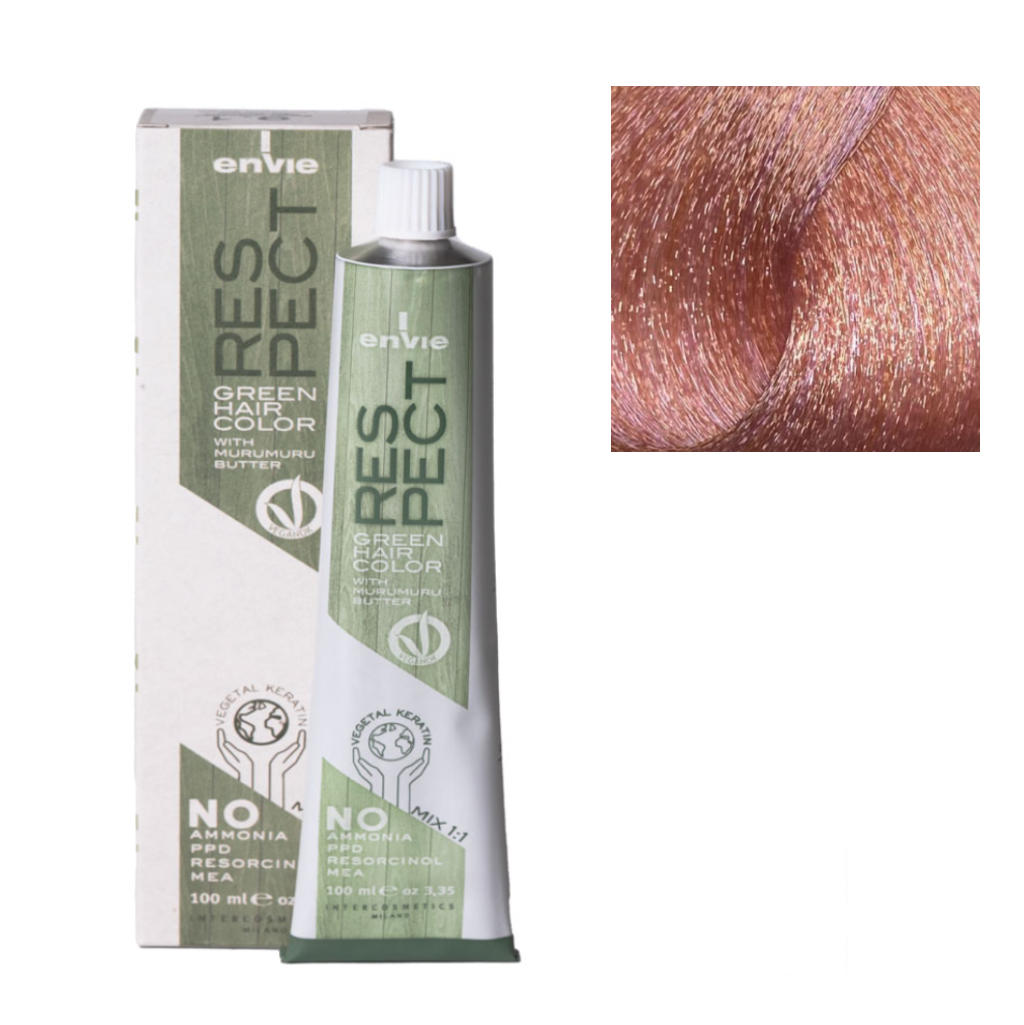 Envie Tinta in Crema Senza Ammoniaca Respect Green 100ml MR Rosa Metallizzato
