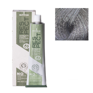 Tinta in crema senza ammoniaca respect green 100ml ms argento metallizzato