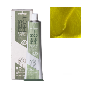 Tinta in crema senza ammoniaca respect green 100ml yellow