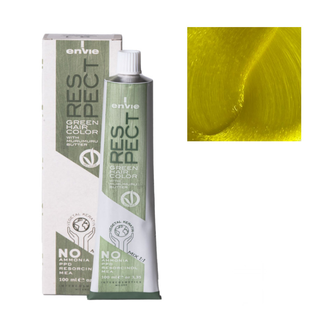 Envie Tinta in Crema Senza Ammoniaca Respect Green 100ml Yellow 