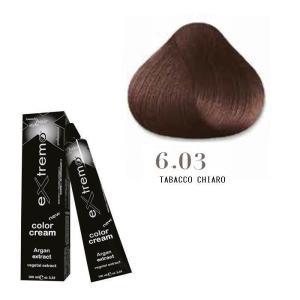 Tinta color cream argan oil 100ml 6.03 tabacco chiaro