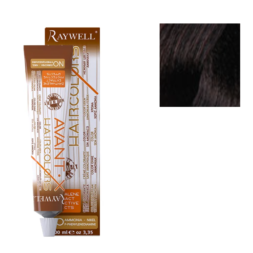 Raywell Tinta In Crema Senza Ammoniaca Avant-X 100ml 5.03 Tabacco