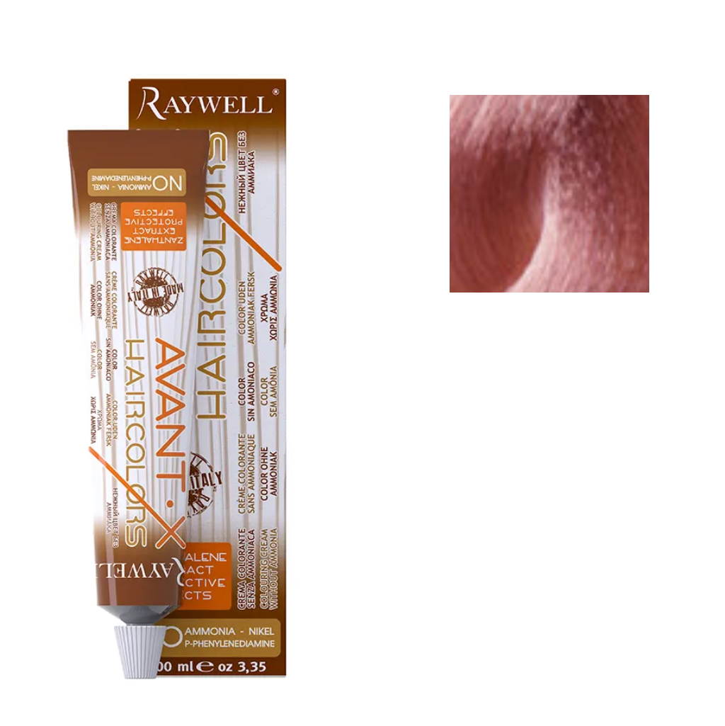 Raywell Tinta In Crema Senza Ammoniaca Avant-X 100ml MR Rosa Metallizzato