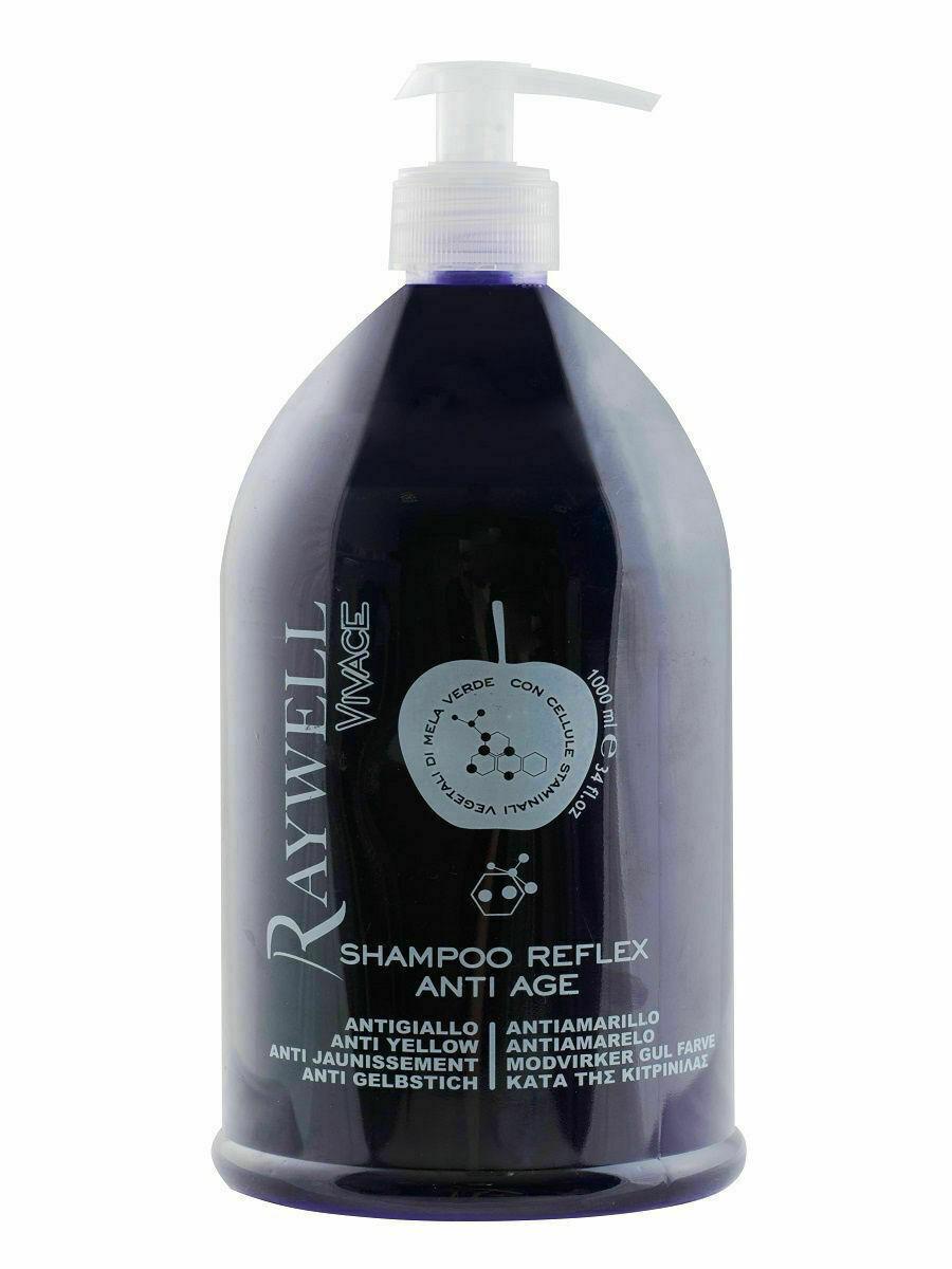Raywell Shampoo Riflessante Reflex Anti Age 1000ml Antigiallo