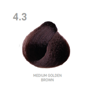 Tinta in crema color plex 100ml 4.3 castano dorato