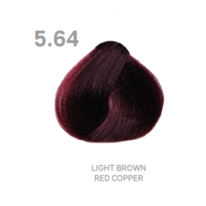 Tinta in crema color plex 100ml 5.64 castano chiaro rosso rame