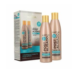 Trattamento post stiratura keratin shampoo 250 ml + conditioner 250 ml