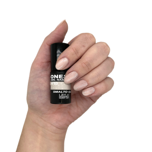 Semipermanente one step gel nail polish n.3 ballerina 5ml