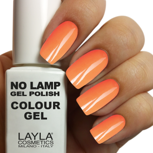 Semipermanente no lamp gel polish n.22 fluo orangy 10ml